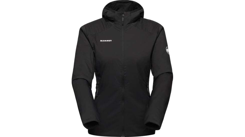 Mammut Rime Light IN Flex Hooded Jacket - Womens, Black, Medium, 1013-03170-0001-114