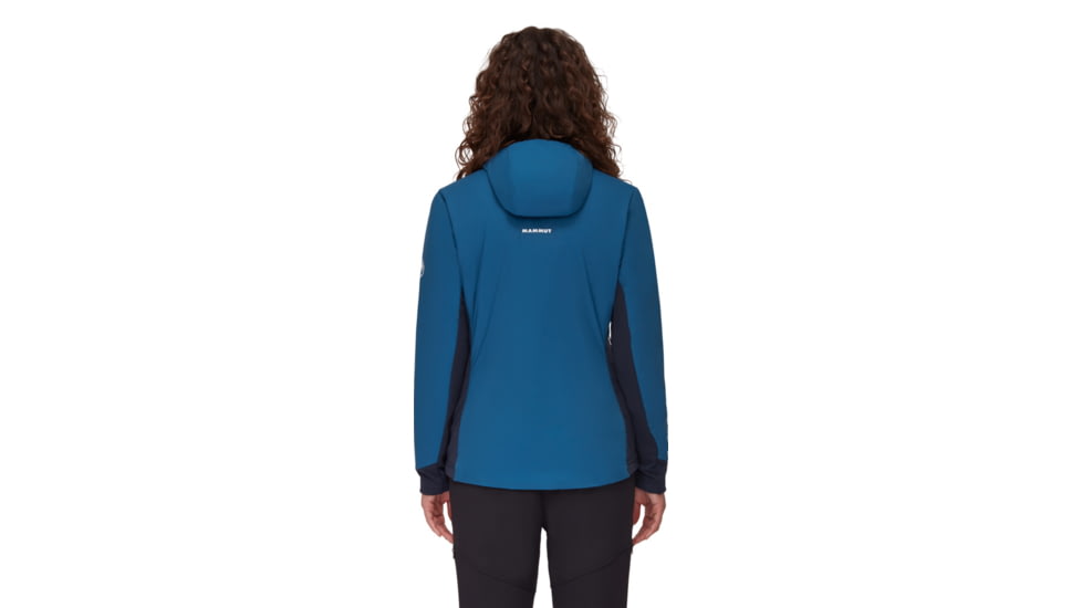 Mammut Rime Light IN Flex Hooded Jacket - Womens, Deep Ice Marine, Small, 1013-02160-50554-113