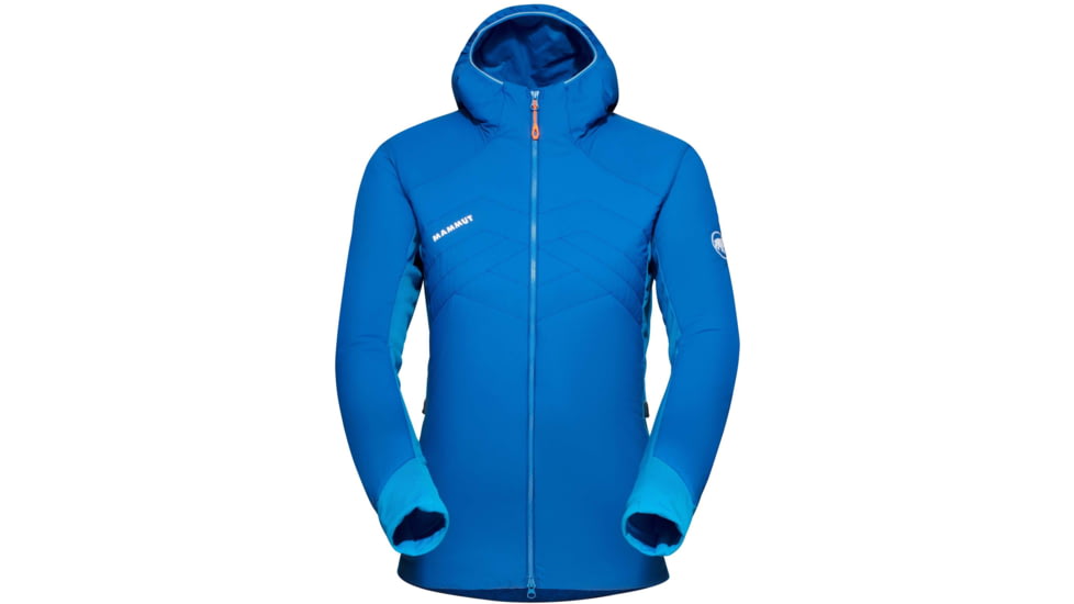 Mammut Rime Light IN Flex Hooded Jacket - Womens, Ice/Gentian, Small, 1013-02160-50506-113