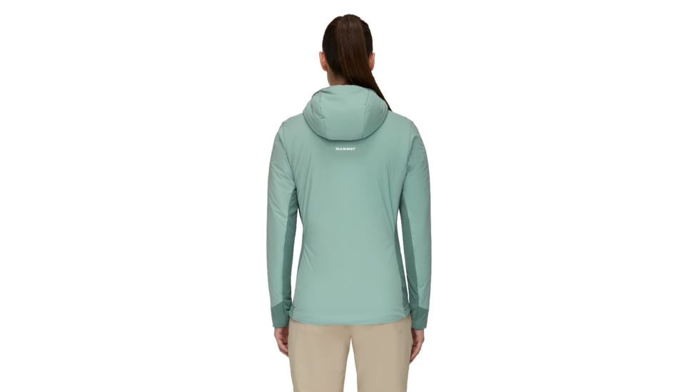 Mammut Rime Light IN Flex Hooded Jacket - Womens, Jade Dark Jade, Small, 1013-02160-40240-113