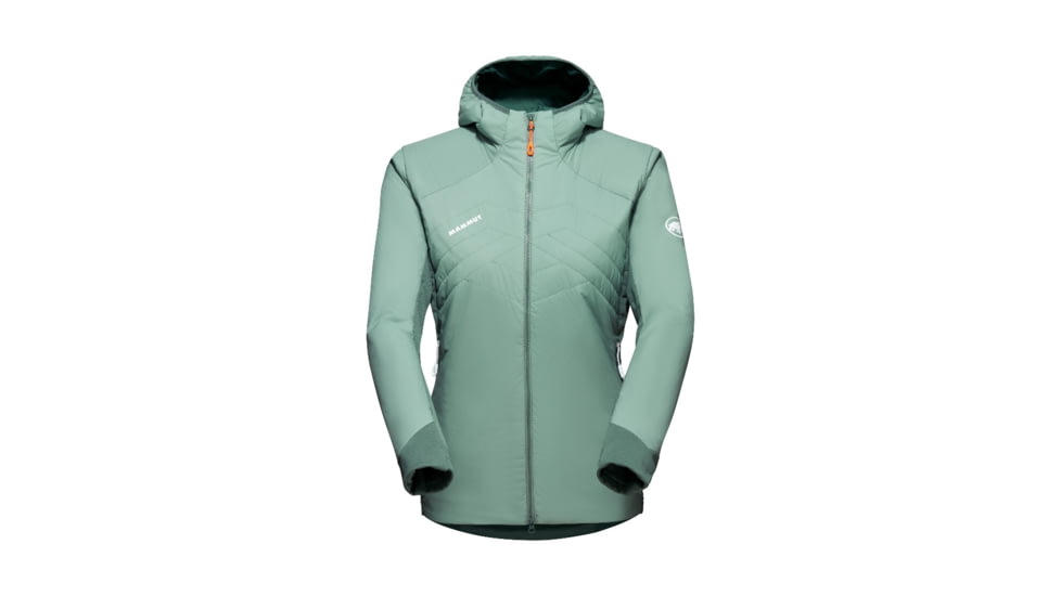Mammut Rime Light IN Flex Hooded Jacket - Womens, Jade Dark Jade, Small, 1013-02160-40240-113