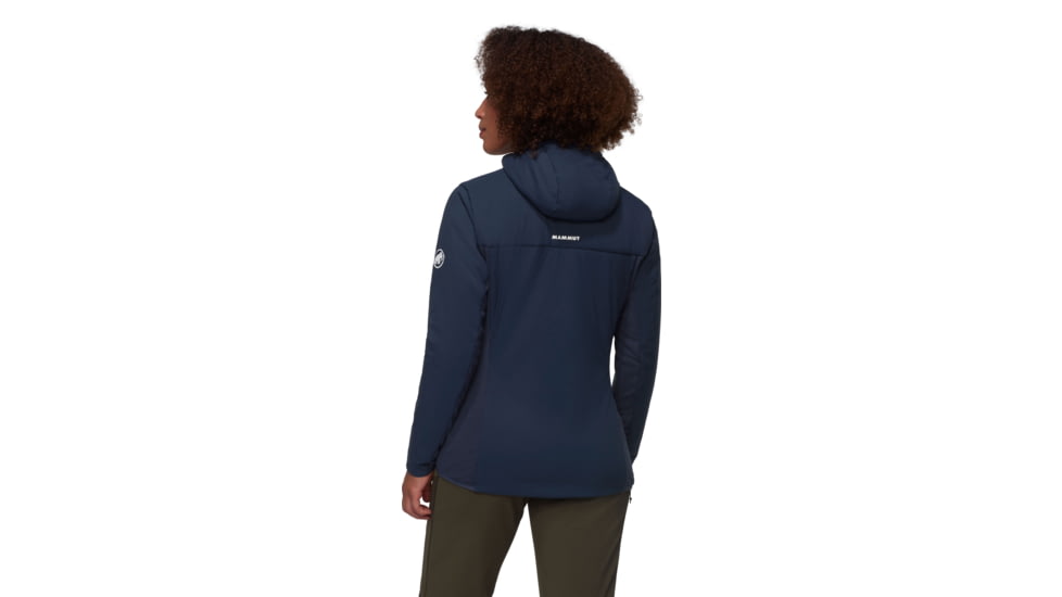 Mammut Rime Light IN Flex Hooded Jacket - Womens, Marine, S, 1013-03170-5118-113