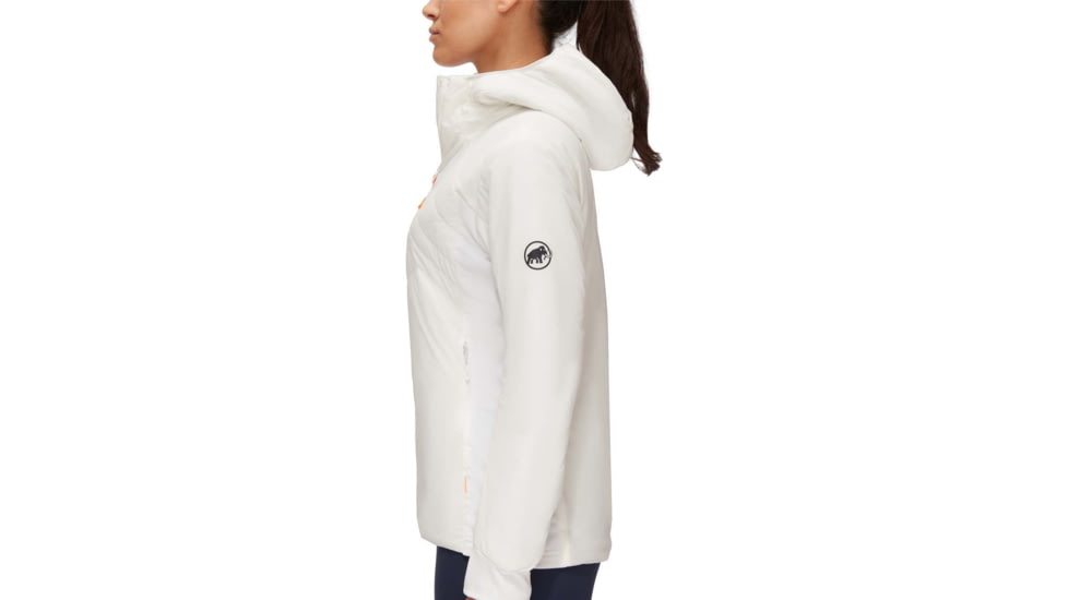 Mammut Rime Light IN Flex Hooded Jacket - Womens, White, Small, 1013-02160-0243-113