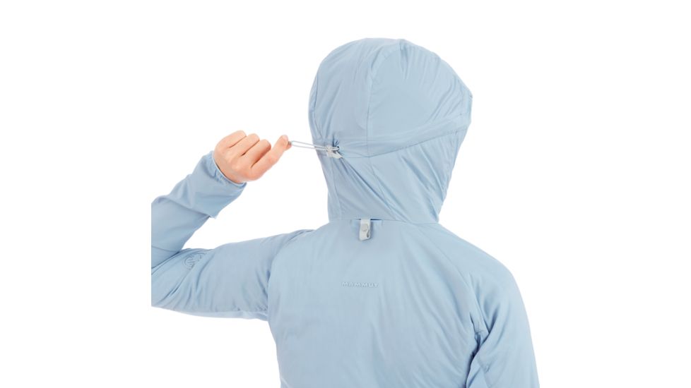 Mammut Rime Light IN Flex Hooded Jacket - Womens, Zen/Surf, Large, 1013-00850-50155-115