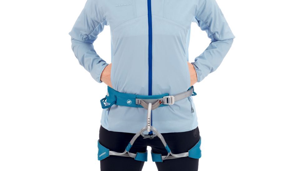 Mammut Rime Light IN Flex Hooded Jacket - Womens, Zen/Surf, Large, 1013-00850-50155-115