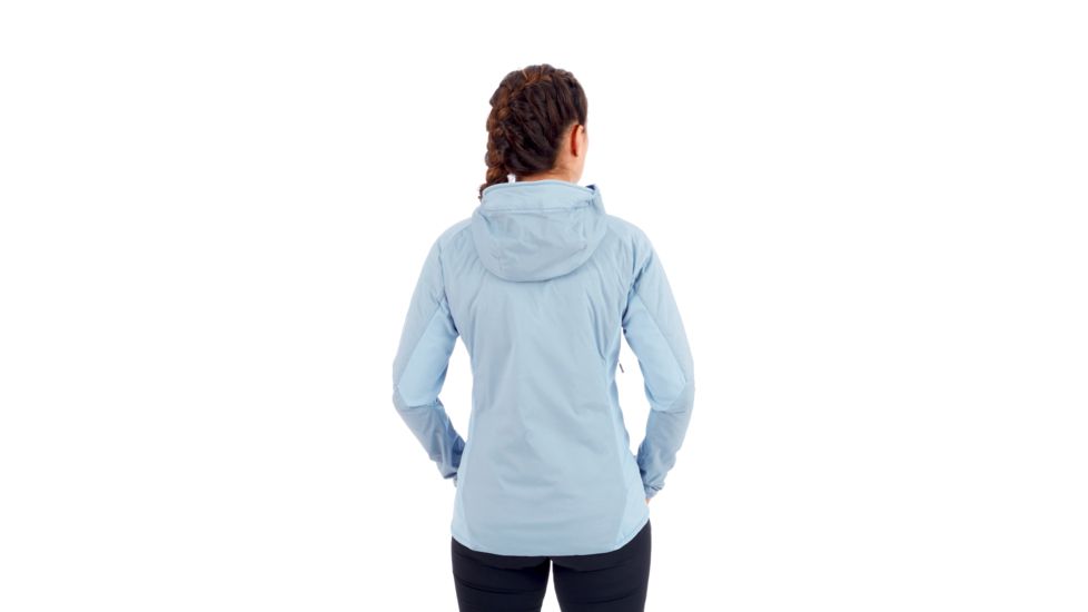 Mammut Rime Light IN Flex Hooded Jacket - Womens, Zen/Surf, Large, 1013-00850-50155-115