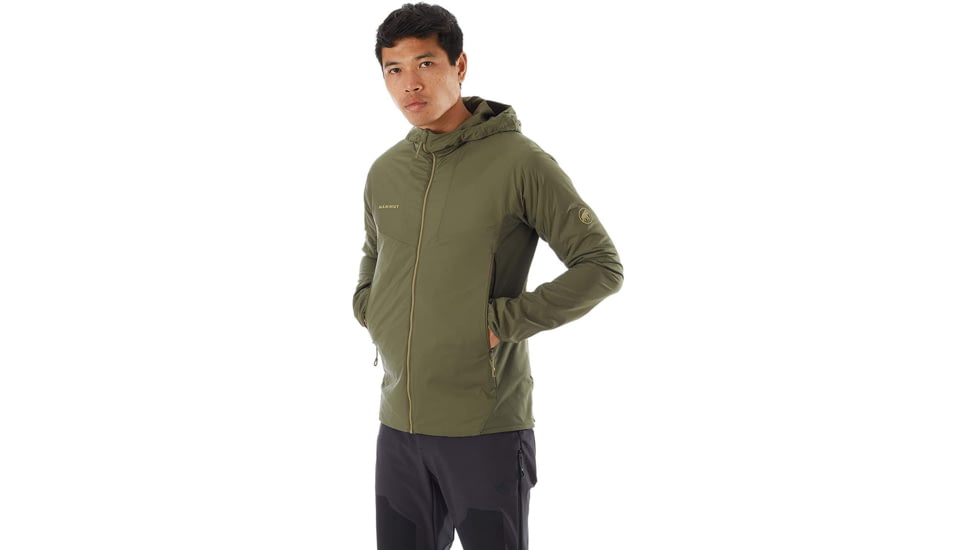 Mammut Rime Light Insulated Flex Hooded Jacket - Mens, Iguana, Extra Large, 1013-00840-4584-116