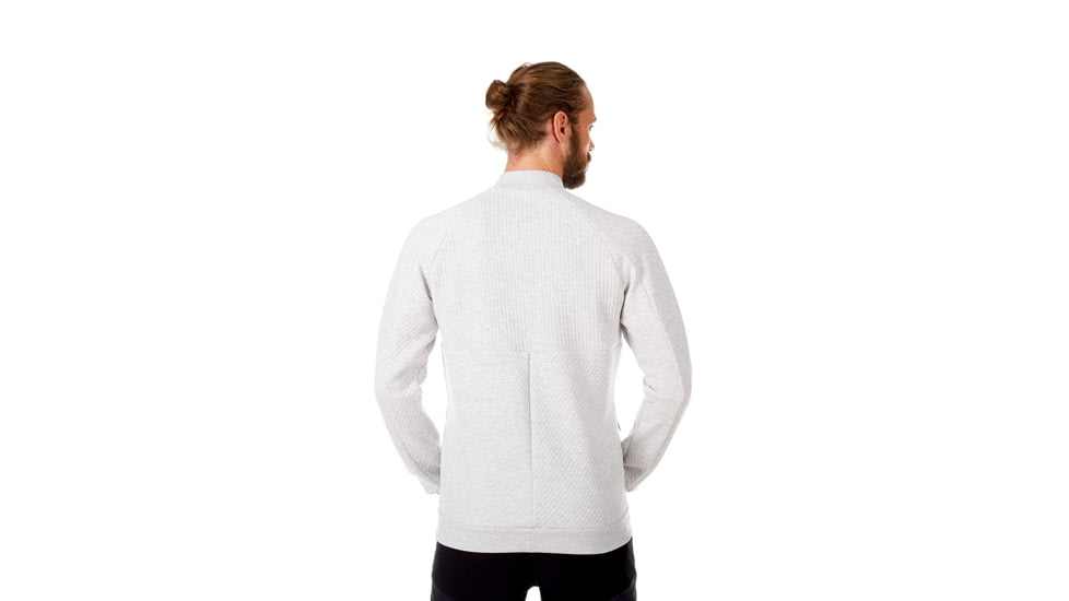 Mammut Roseg Midlayer Bomber Jacket - Mens, Marble Melange, Small, 1014-00420-00106-113