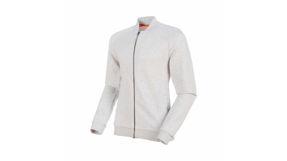 Mammut Roseg Midlayer Bomber Jacket - Mens, Marble Melange, Small, 1014-00420-00106-113