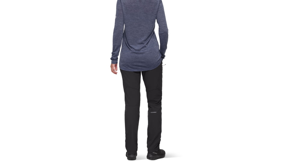 Mammut Runbold Guide SO Pants - Womens, Black, US 16 Short, 1021-01470-0001- 16 Short