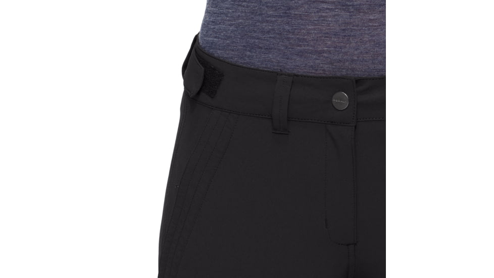 Mammut Runbold Guide SO Pants - Womens, Black, US 16 Short, 1021-01470-0001- 16 Short