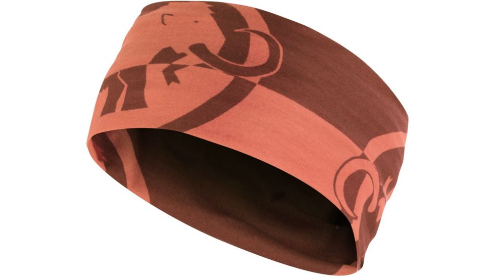 Mammut Runbold Headband-Maroon/Barberry-One Size