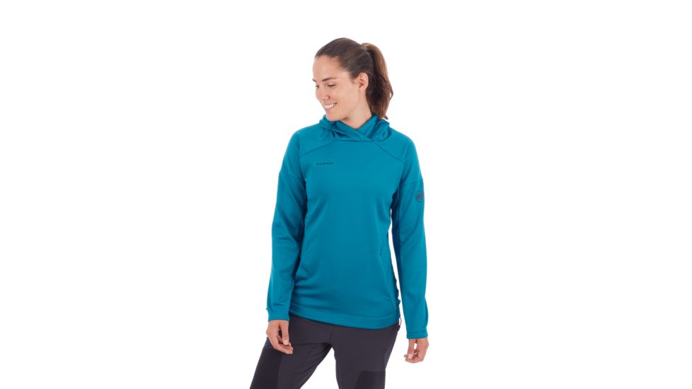 Mammut Runbold Midlayer Hoody - Womens, Sapphire, Small, 1014-00460-50226-113