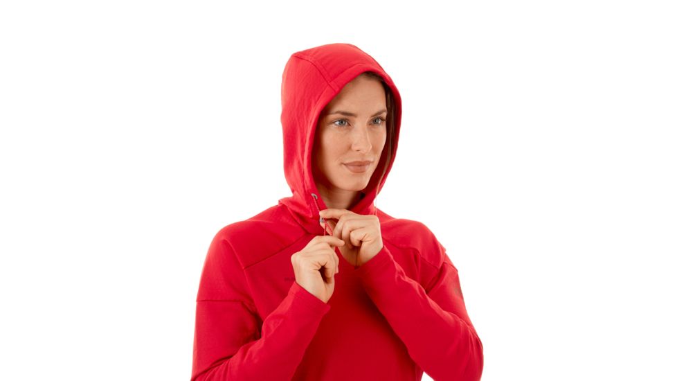 Mammut Runbold ML Hoody - Womens, Ruby, Large, 1014-00460-3149-115