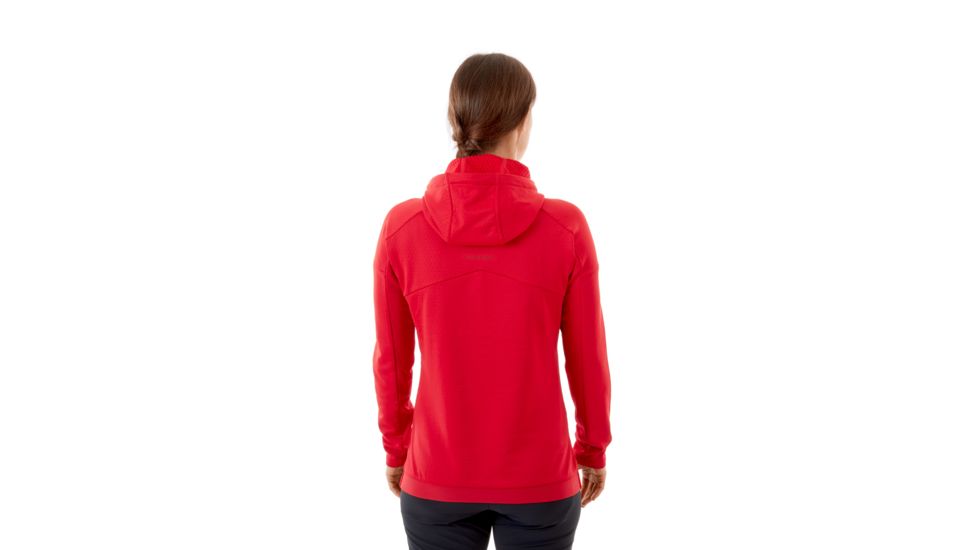 Mammut Runbold ML Hoody - Womens, Ruby, Large, 1014-00460-3149-115