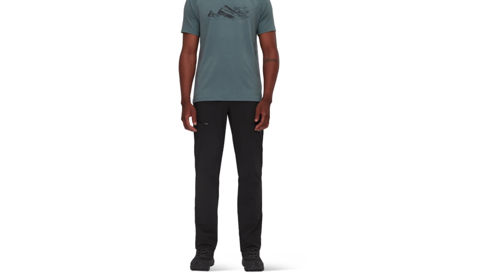 Mammut Runbold Pants - Mens, Black, 52, Short, 1022-01670-0001-52-20
