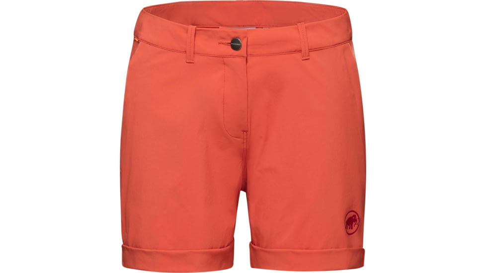 Mammut Runbold Roll Cuff Short - Womens, Terracotta, 34, 1023-00700-2249-34-10