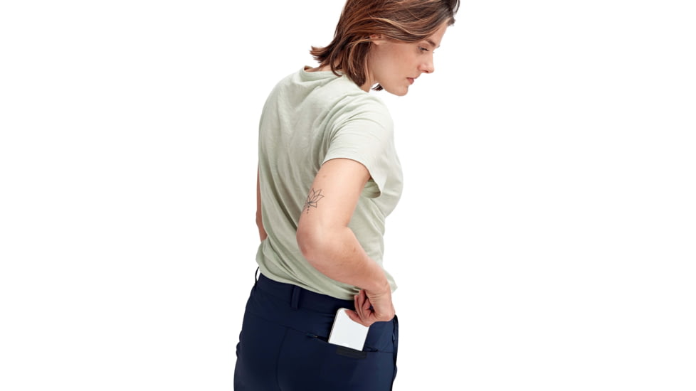 Mammut Runbold Shorts - Womens, Peacoat, 12, 1023-00180-50125-42-10