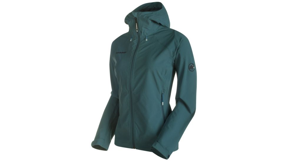 Mammut Runbold Trail SO Hooded Jacket - Women's-Orion-Large