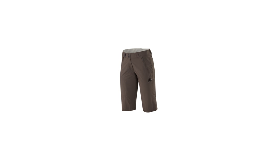 Mammut Runje Bermudas-Women's-Dark Oak/Dark Beige-Small