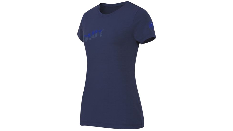 Mammut Runje T-Shirt - Womens-Dark Indigo-Large