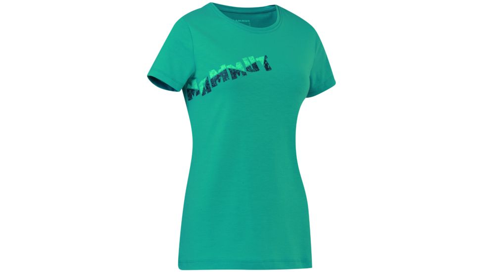Mammut Runje T-Shirt - Womens-Pacific-Large