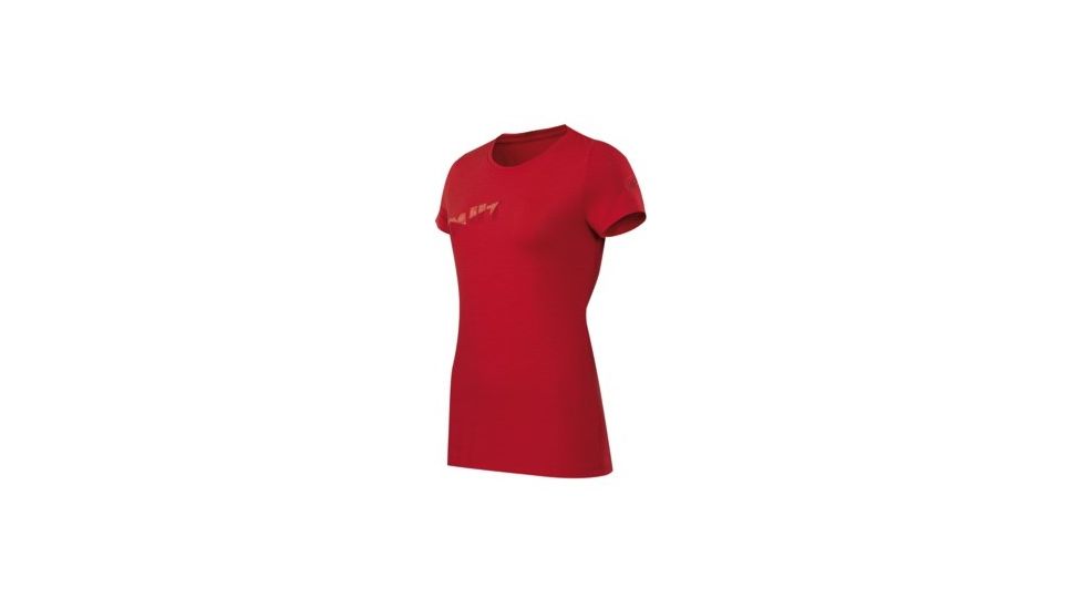 Mammut Runje T-Shirt - Womens-Poppy-X-Small