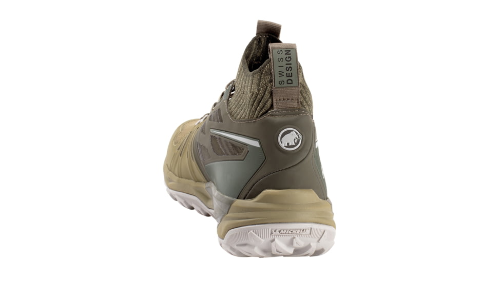 Mammut Saentis Knit Low Shoes - Mens, Olive/Dark Olive, 12.5, 3030-03390-40084-1115