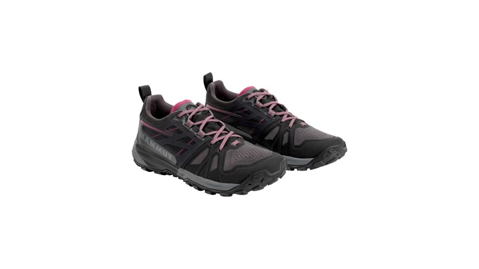 Mammut Saentis Low Casual Trailrunning Shoes - Women's, Dark Titanium/Phantom, 10 US, 3030-03440-00306-1085