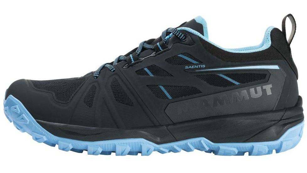 Mammut Saentis Low Hiking Shoes - Womens, Black/Whisper, 8 US, 3030-03440-00089-1065