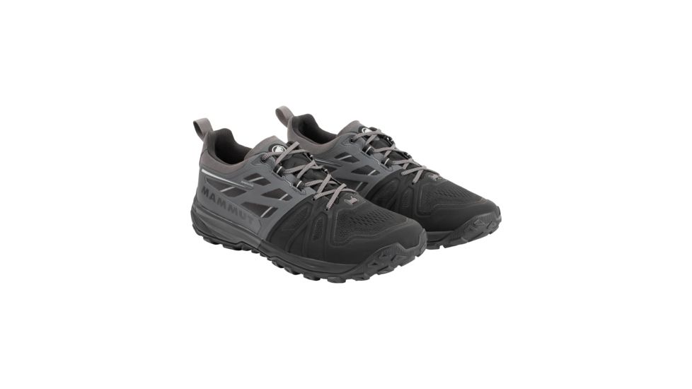 Mammut Saentis Low Trailrunning Shoes - Mens, Black/Dark Titanium, 9.5 US, 3030-03430-00288-1085