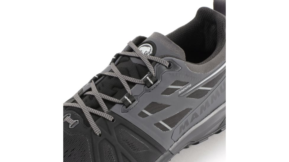 Mammut Saentis Low Trailrunning Shoes - Mens, Black/Dark Titanium, 9.5 US, 3030-03430-00288-1085