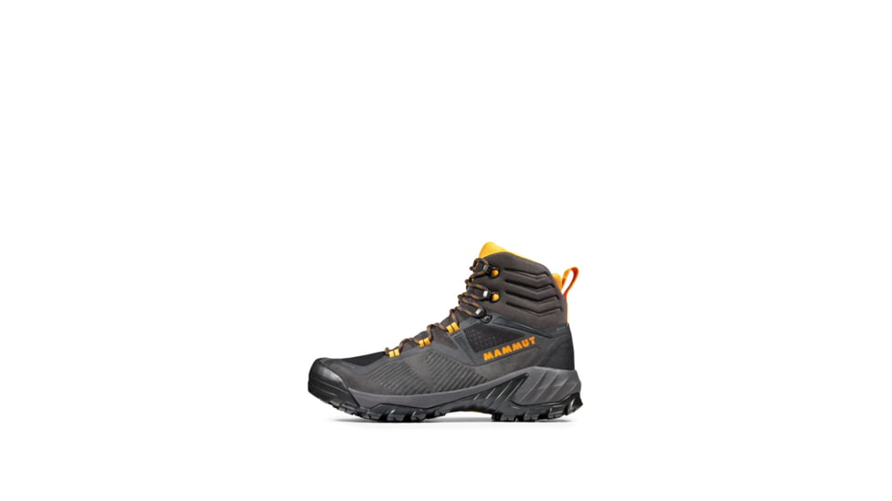 Mammut Sapuen High GTX Hiking Shoes - Mens, Black/Dark Radiant, US 10, 3030-04241-00132-1090