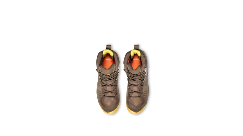Mammut Sapuen High GTX Hiking Shoes - Mens, Wren/Amber Green, US 11.5, 3030-04241-7499-1105