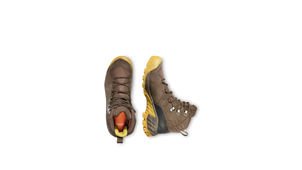 Mammut Sapuen High GTX Hiking Shoes - Mens, Wren/Amber Green, US 11.5, 3030-04241-7499-1105