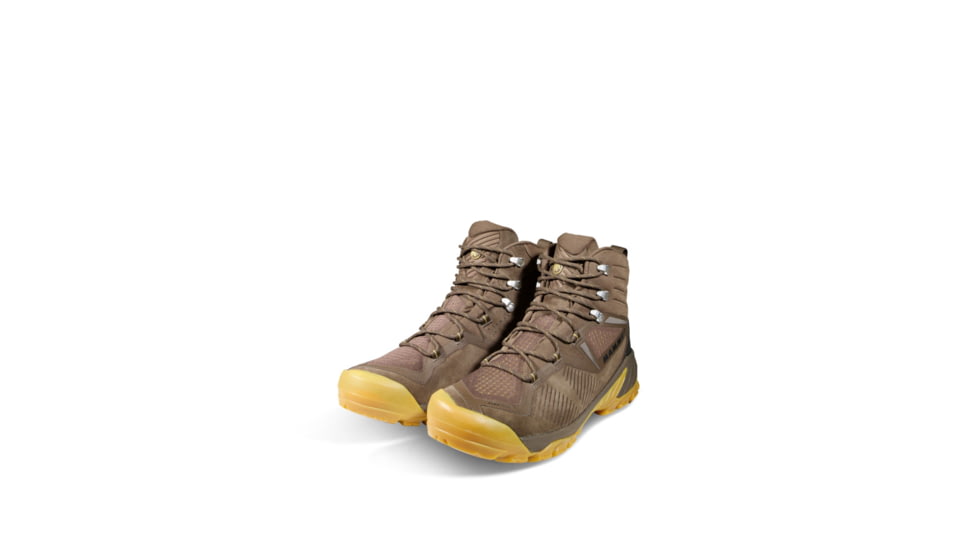 Mammut Sapuen High GTX Hiking Shoes - Mens, Wren/Amber Green, US 11.5, 3030-04241-7499-1105