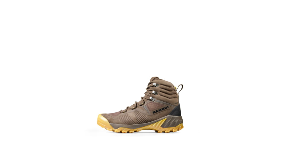 Mammut Sapuen High GTX Hiking Shoes - Mens, Wren/Amber Green, US 11.5, 3030-04241-7499-1105