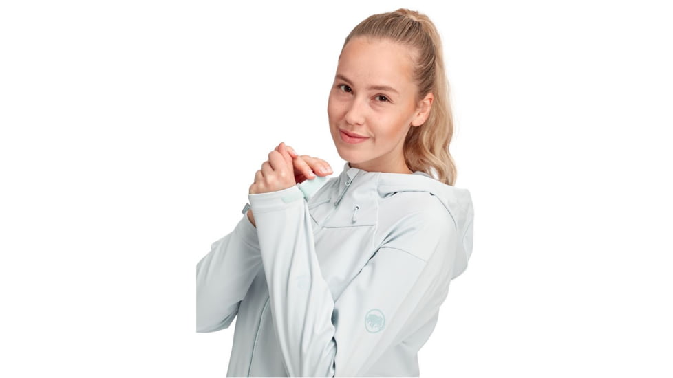 Mammut Sapuen SO Hooded Jacket - Women's, Ballad, Small, 1011-01060-50300-113