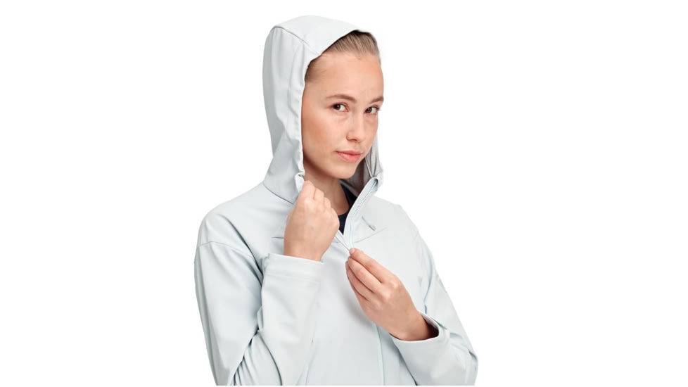 Mammut Sapuen SO Hooded Jacket - Women's, Ballad, Small, 1011-01060-50300-113
