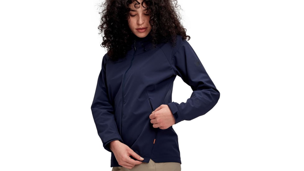 Mammut Sapuen SO Hooded Jacket - Women's, Peacoat, Extra Large, 1011-01060-50125-116