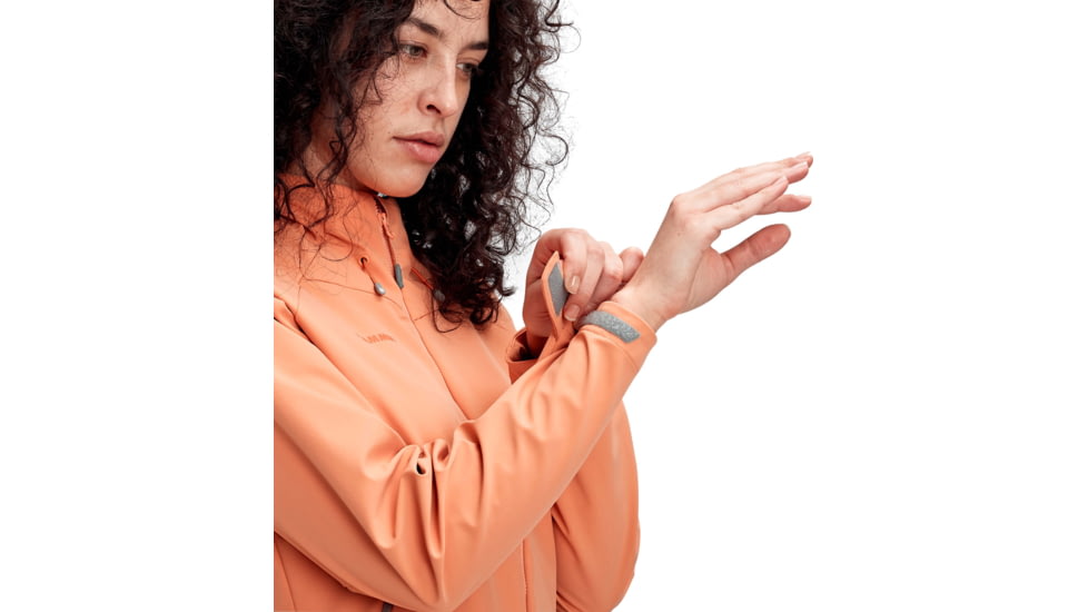 Mammut Sapuen SO Hooded Jacket - Womens, Baked, Large, 1011-01060-2203-115