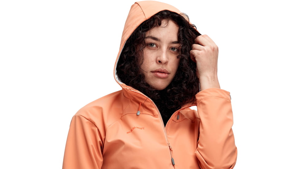 Mammut Sapuen SO Hooded Jacket - Womens, Baked, Large, 1011-01060-2203-115