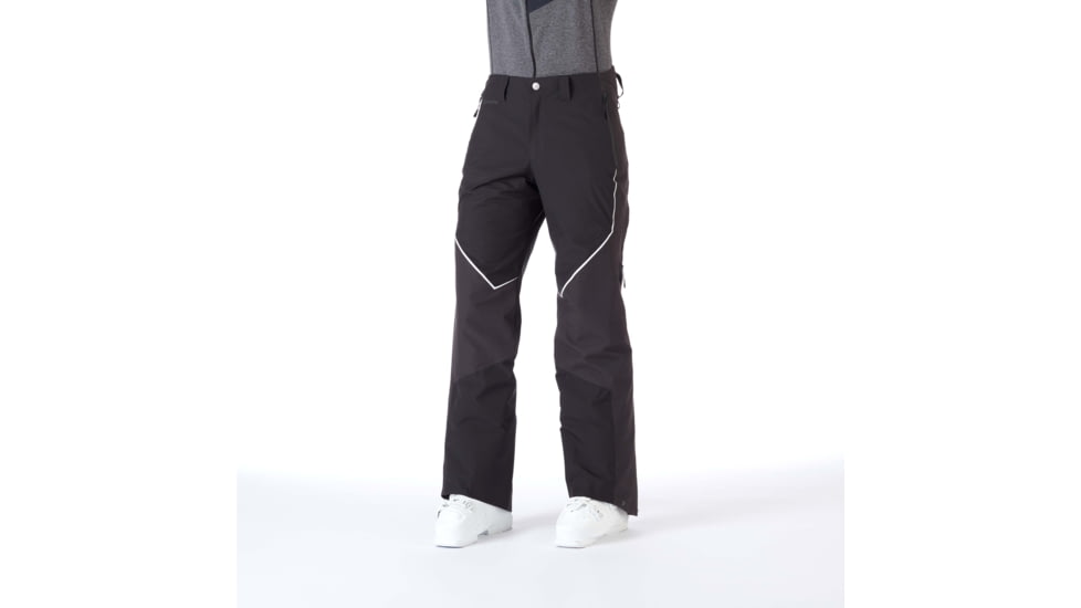 Mammut Scalottas Hardshell Thermo Pants - Mens, Black/Phantom, 36, 32, 1020-12480-00189-52-10
