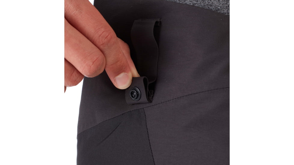 Mammut Scalottas Hardshell Thermo Pants - Mens, Black/Phantom, 36, 32, 1020-12480-00189-52-10