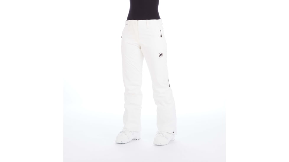 Mammut Scalottas Hardshell Thermo Pants - Womens, Bright White, 14, 30, 1020-12490-00229-44-10