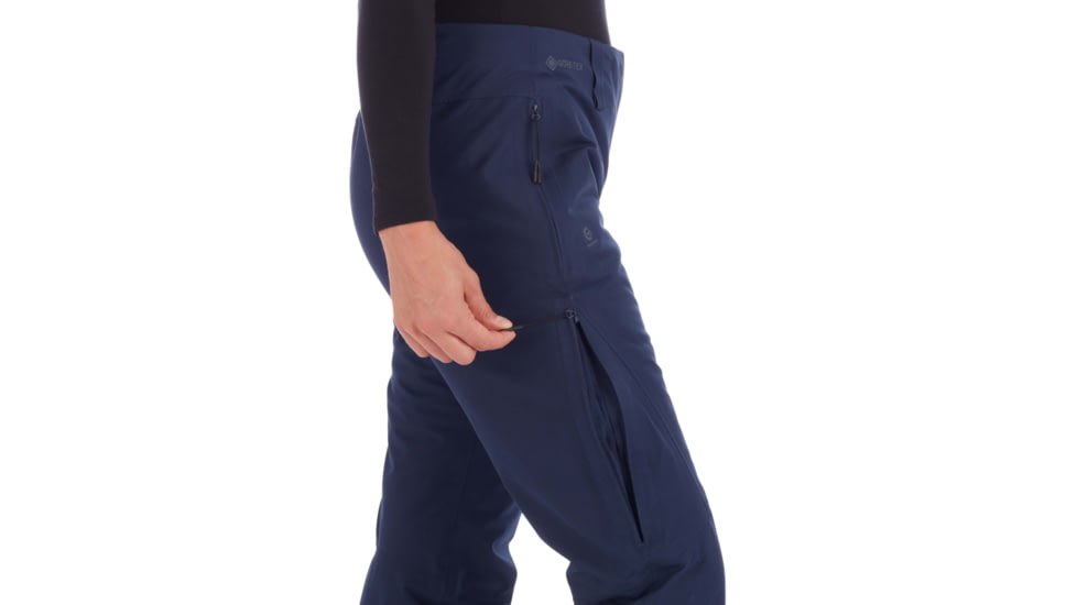Mammut Scalottas Hardshell Thermo Pants - Womens, Peacoat, 8, 30, 1020-12490-50125-38-10