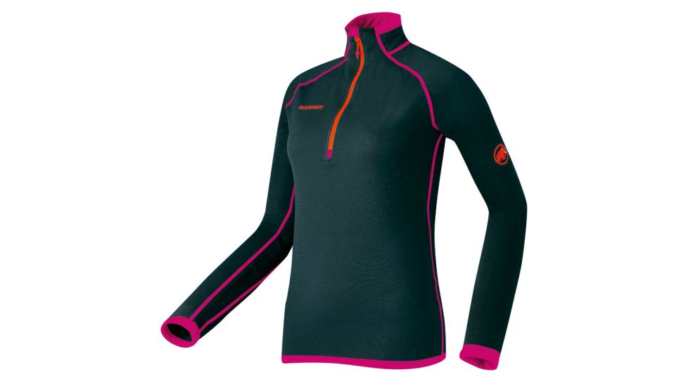 Mammut Schneefeld Zip Pull Light Jacket - Women's-Black-X-Large