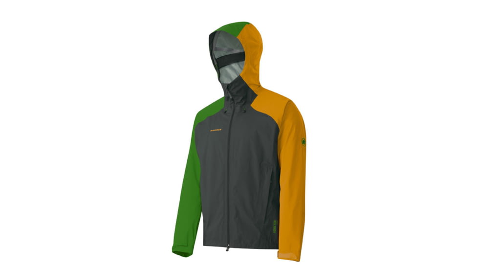Mammut Segnas Jacket - Men's-Graphite/Dark Spring-Large