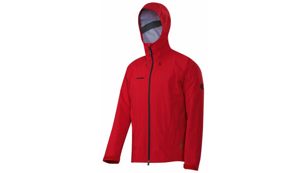Mammut Segnas Jacket - Men's-Black/Inferno-Large
