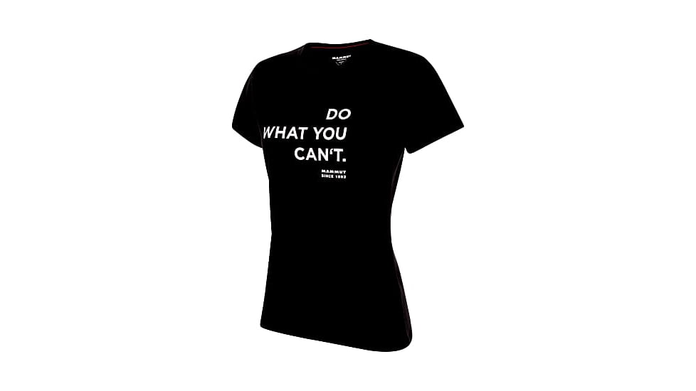 Mammut Seile T-Shirt, Black Prt3, XS, 1017-00980-00255-112